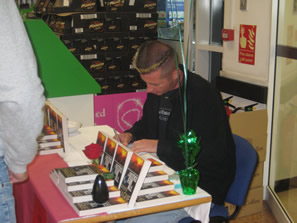 Steven Hague - Book Signing at Asda, Norwich